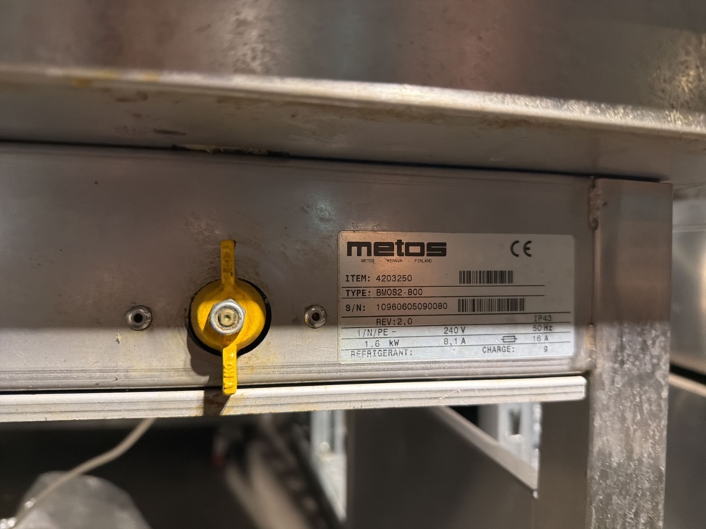 1566844-2 Vattenbad med två bassänger - Metos BMOS2-800