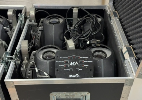 8 disco effect Martin CX4 in case
