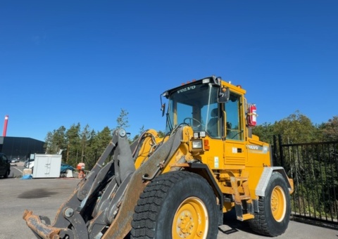 Hjullastare med gaffelställ - Volvo L50C - 1999
