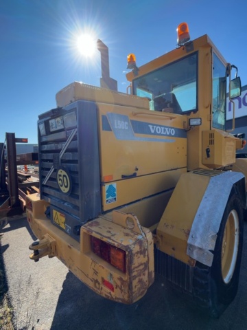1530080-6 Wheel loader with fork carriage - Volvo L50C - 1999