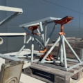 1530081-4 Collection of boat trestles in three different sizes
