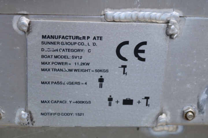 1515203-26 Aluminum boat Oskwig 370 S