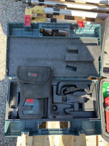 1422030-6 2st laserinstrument med tillbehör