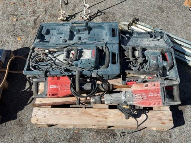 1422033-1 Samling med Bilhammare Hilti/Bosch