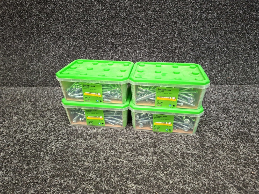 1575900-1 400 pcs Construction screws 6.5x75mm, Essve