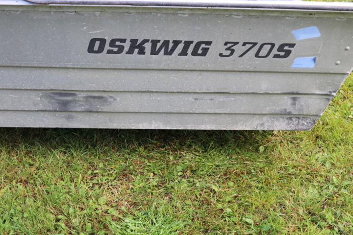 1515204-25 Aluminum boat Oskwig 370 S.