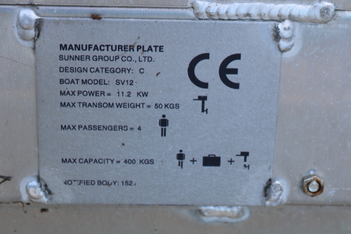 1515204-30 Aluminum boat Oskwig 370 S.