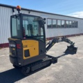 1536021-2 Grävmaskin med 3 skopor och tjälkrok - Volvo EC18E - 2022