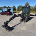 1536021-7 Grävmaskin med 3 skopor och tjälkrok - Volvo EC18E - 2022