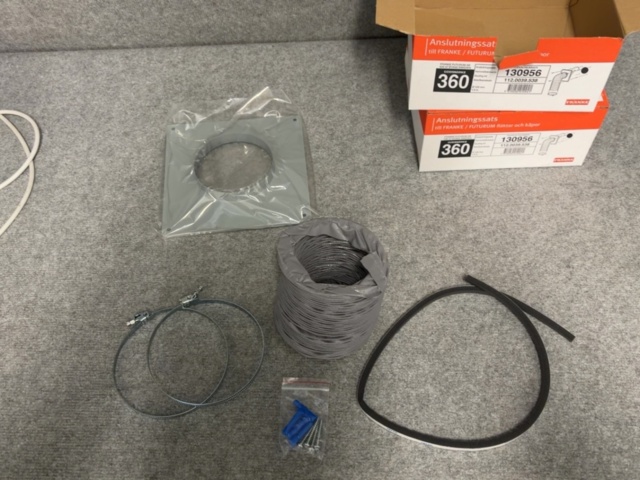 1506031-2 Connection kit for fans and hoods - Franke