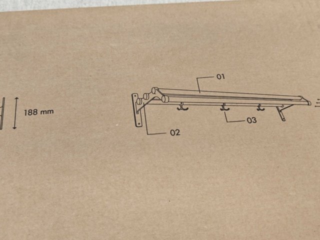 1564833-4 Essem design Nostalgi 291 hatthylla ask/vit