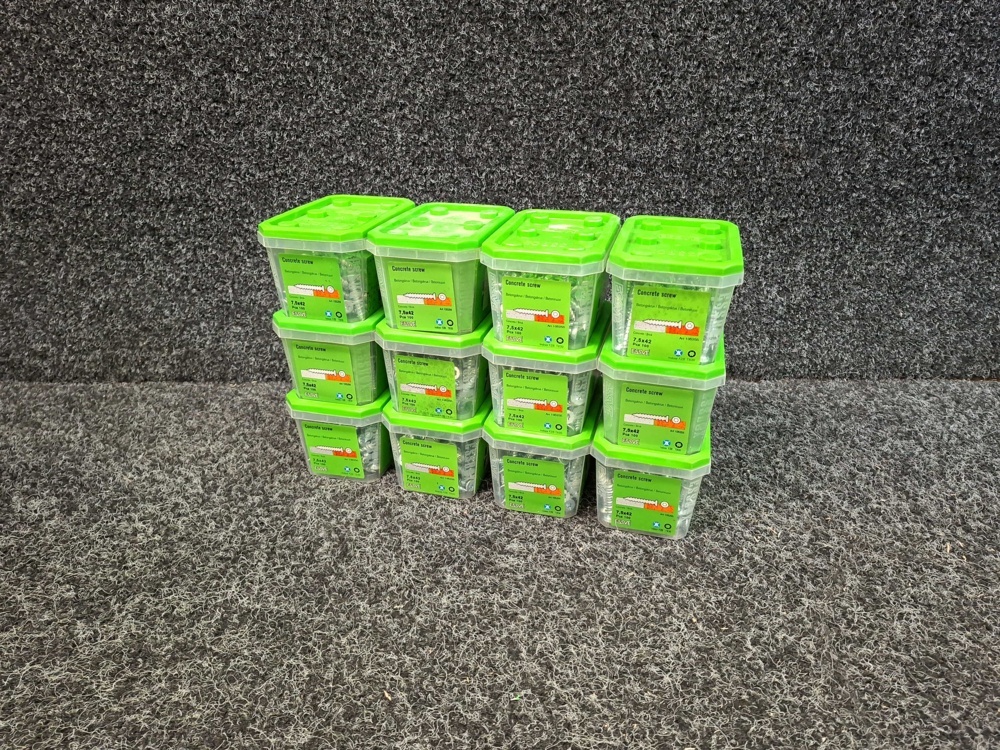 1575918-1 1200 pcs Concrete screw 7.5x42mm, Essve