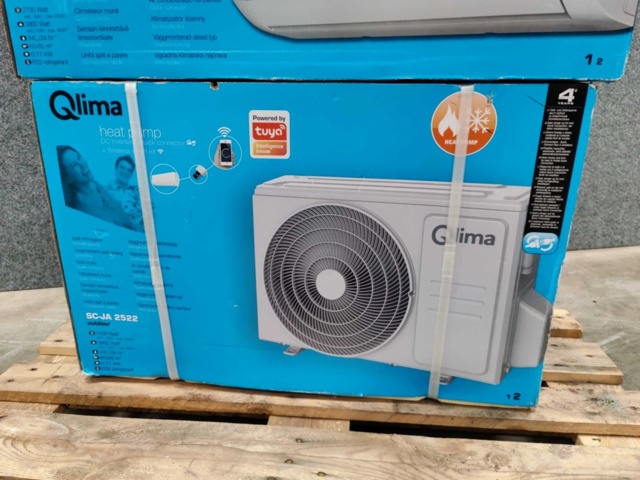 1576232-3 Luftvärmepump Qlima SC-JA 2522, 4.9 kW