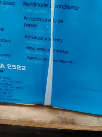 1576232-5 Luftvärmepump Qlima SC-JA 2522, 4.9 kW