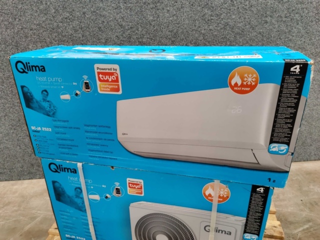 1576232-9 Luftvärmepump Qlima SC-JA 2522, 4.9 kW