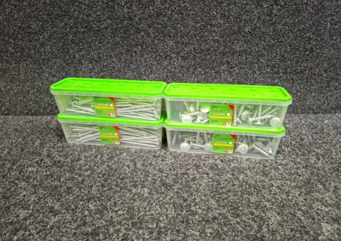 300 pcs Wood screws 6.0x100 & 10.0x50mm, Essve