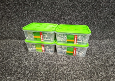 300 pcs Wood screws 6.0x70 & 10.0x80mm, Essve