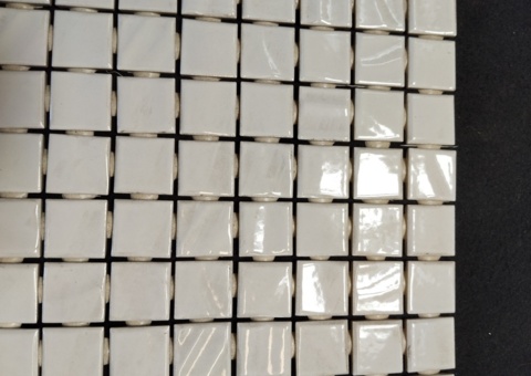Mosaik, 18 m² - Vit, 2,5x2,5