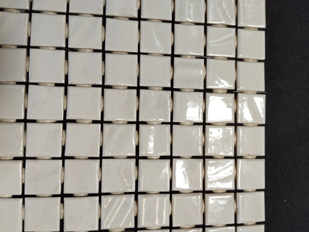 1564599-1 Mosaic tiles, 18 m² - White, 2.5x2.5