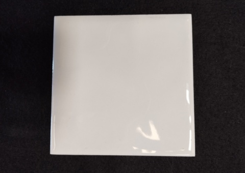 Kakel, 15 m² - Vitt, blankt, 10x10