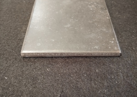 Klinker, 84 m² - svart, 10x10 cm