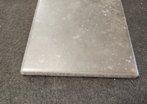 Klinker, 84 m² - svart, 10x10 cm