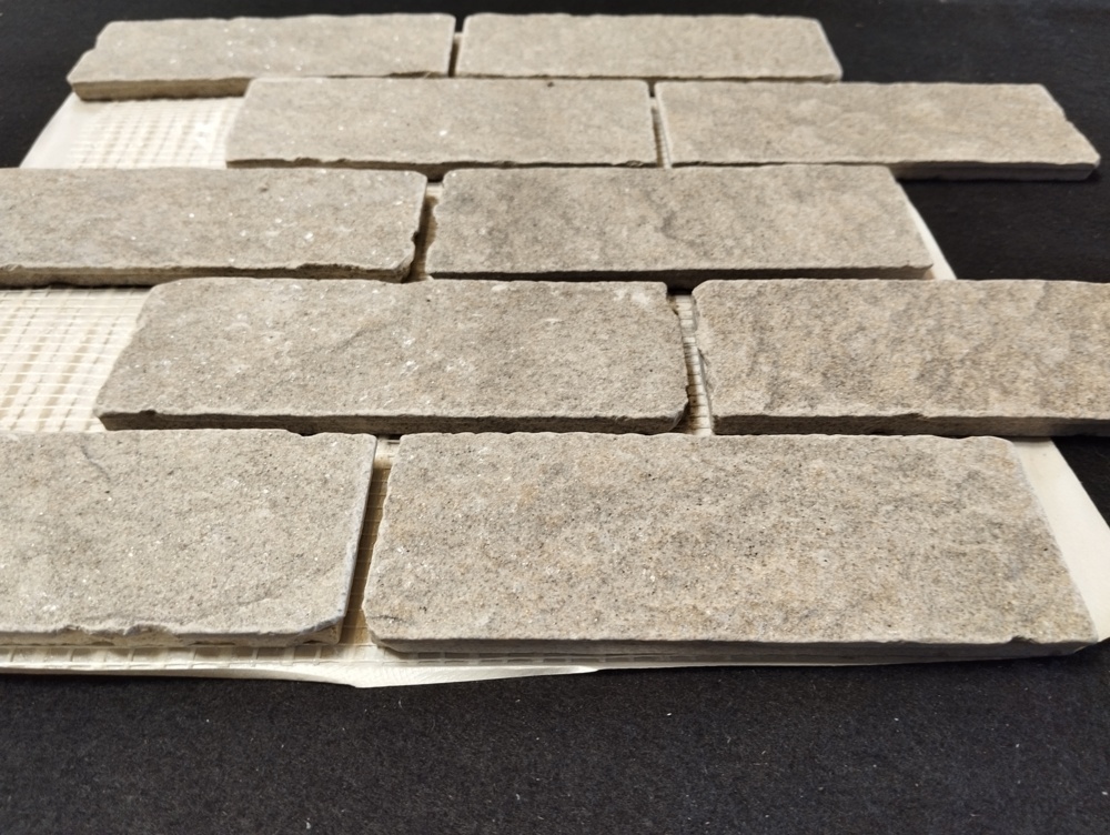 1564630-2 Mosaik, 3,6 m² - grå, 30x30 cm