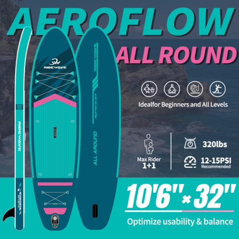 1576313-5 SUP Board 10,6"x32" Ridewave