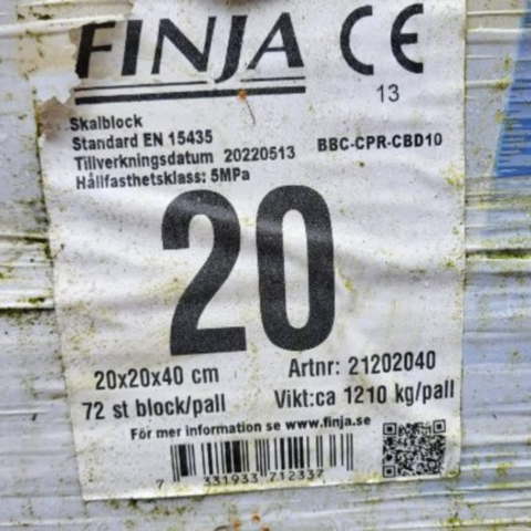 1473657-4 Skalblock - FINJA