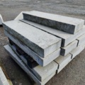 1091336-4 Granitkantsten RFV2 Rak Porto Grå 1100x120x300 mm ca 7,7 m