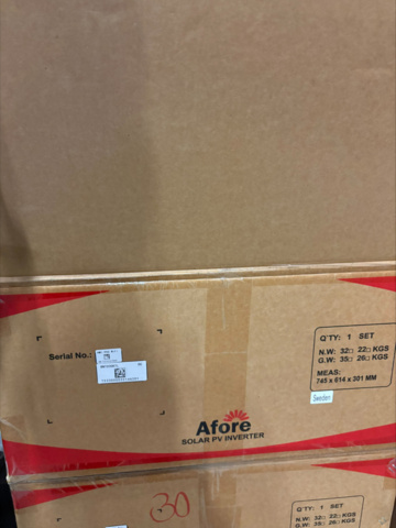 1575754-3 30kW Afore inverter (NEW)