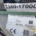 1091344-4 Granitkantsten GF1 Rak Porto 170 mm ca 10,2 m