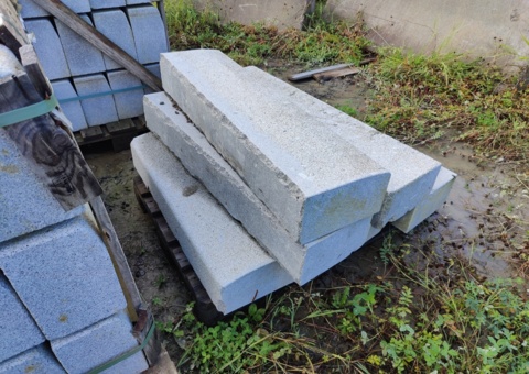 Granitkantsten GF1 Rak Porto 170 mm ca 6 m