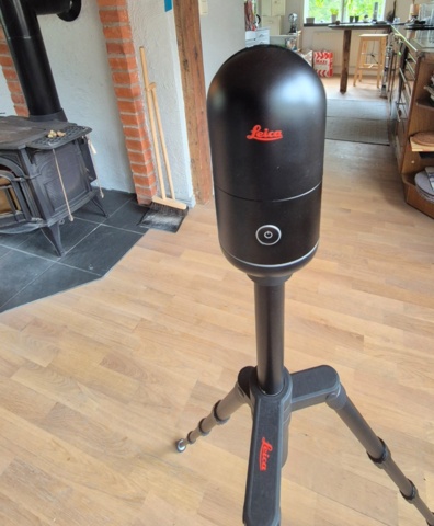 1531227-3 Laserscanner Leica BLK360 G2 3D med tillbehör – endast använd ett fåtal gånger