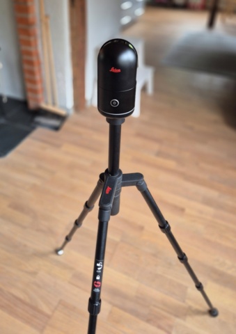 1531227-6 Laserscanner Leica BLK360 G2 3D med tillbehör – endast använd ett fåtal gånger