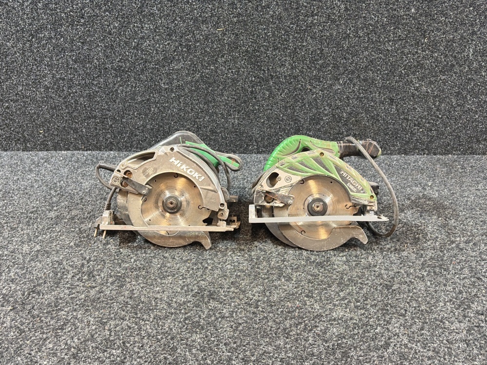 1576419-1 Cirkelsågar 2 st - HiKOKI C6BU3 / Hitachi C6BU2