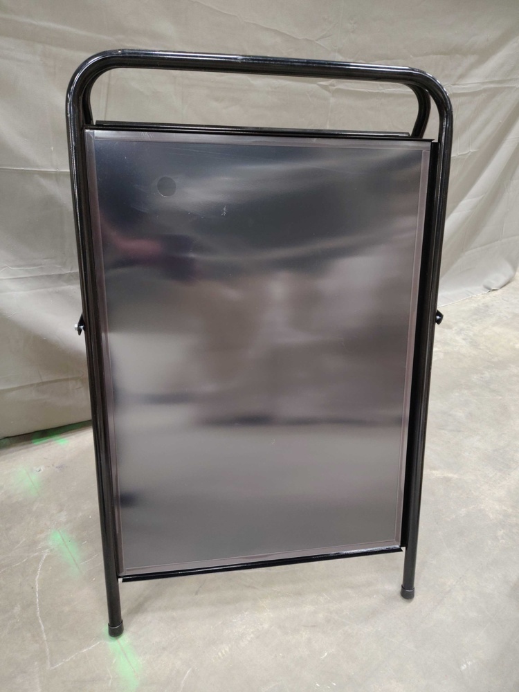 1576143-1 Pavement sign - 50x70 cm, black, double-sided