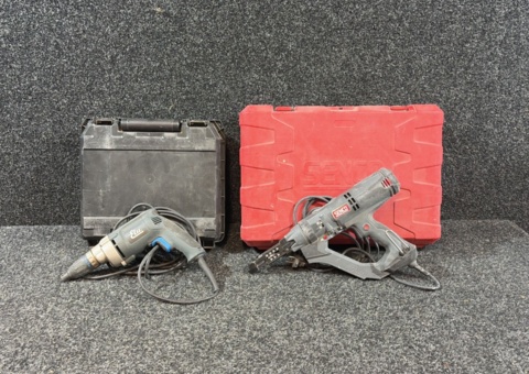 Power tools 2 pcs with storage bags - Senco DS5550-AC / Elu BS20EK-QS
