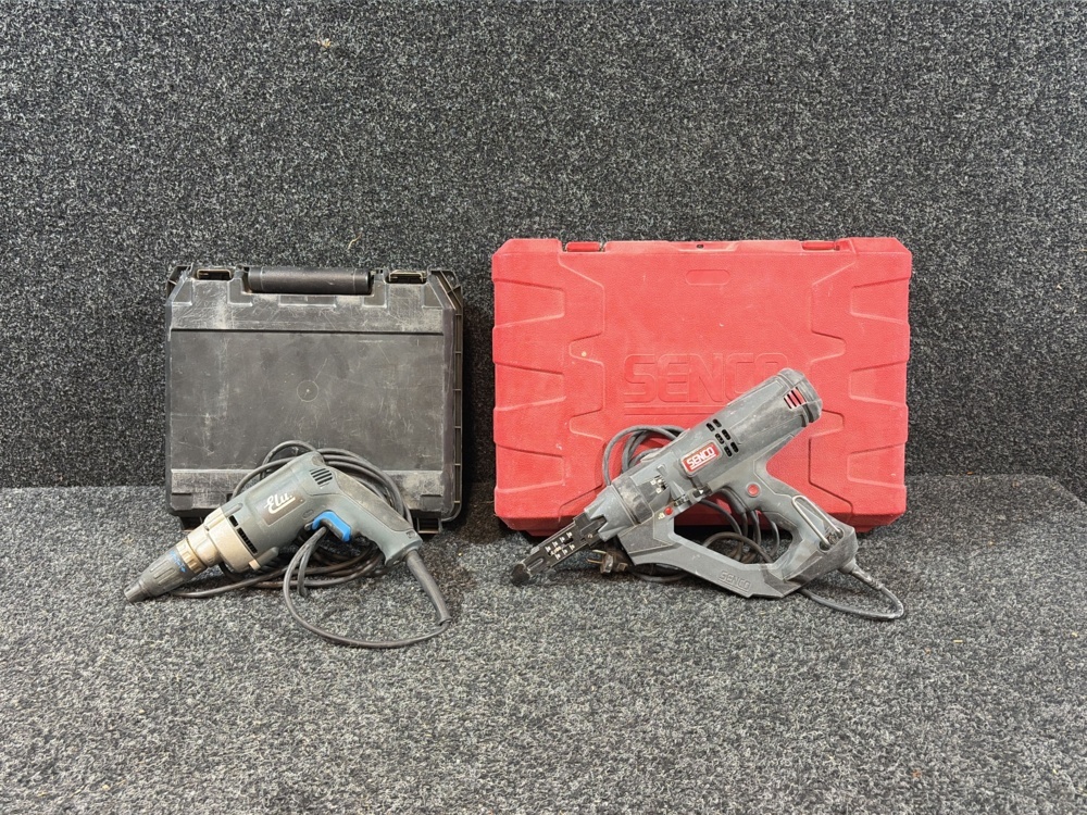 1576422-1 Power tools 2 pcs with storage bags - Senco DS5550-AC / Elu BS20EK-QS