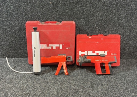 Caulking gun and nail gun - Hilti