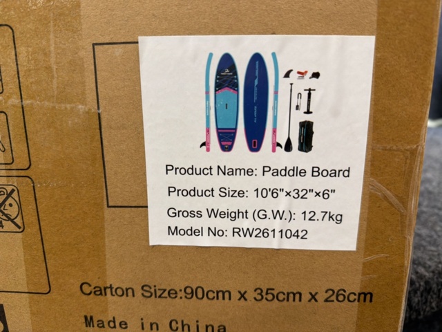 1576358-4 SUP Board 10,6"x32" Ridewave