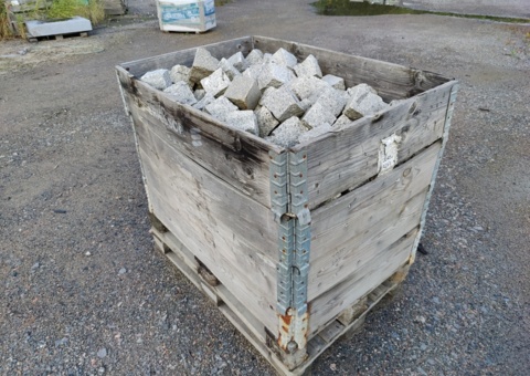 Gatsten Granit Castro White 80/100 ca 5 m2