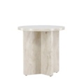 1570314-6 Ålesund Side table 50cm- Marble look