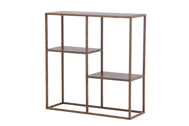 1570316-4 Hyllor 26 x 81 x 80 Valnöt