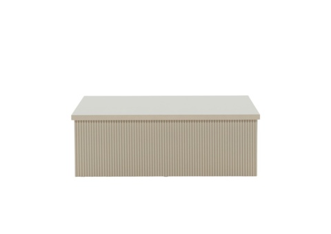 Soffbord 90 x 90 Beige