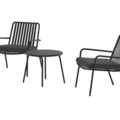 1570321-3 Lounge Set Svart