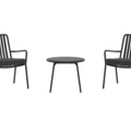 1570321-4 Lounge Set Svart