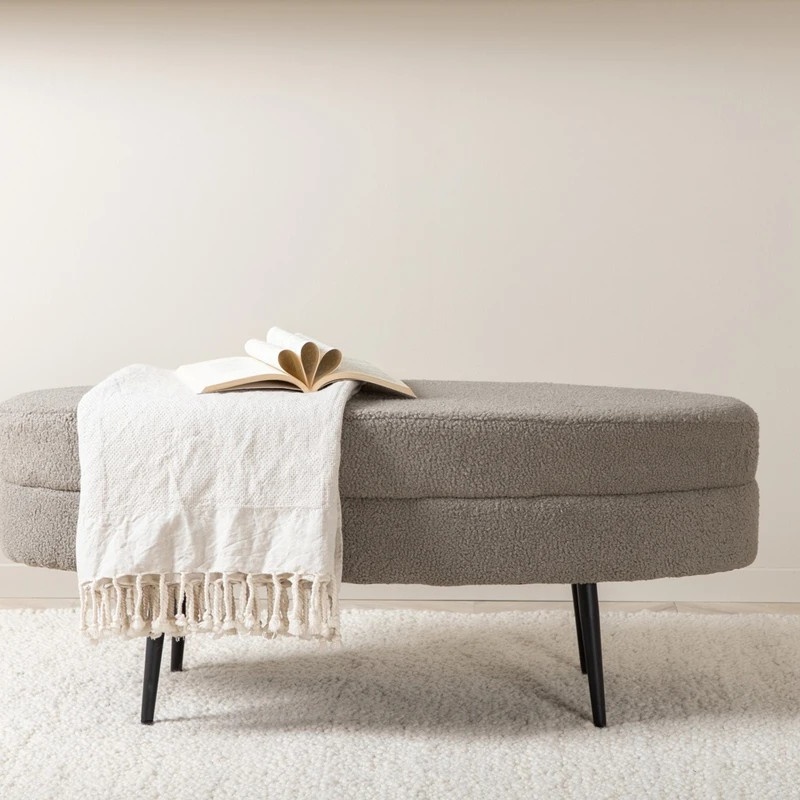 1570328-2 Ottoman 40 x 41 x 100 Greige
