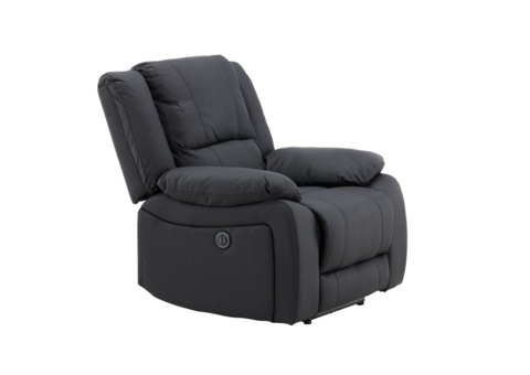 Singapore Recliner fåtölj svart