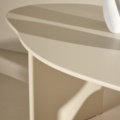 1570358-1 Matbord 220x100x75 cm - Beige / MDF FSC 100%